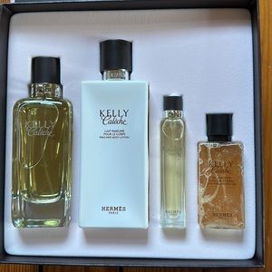 New in box- Hermes Kelly Caleche perfume kit